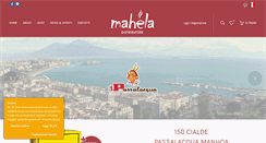 Desktop Screenshot of mahela.it
